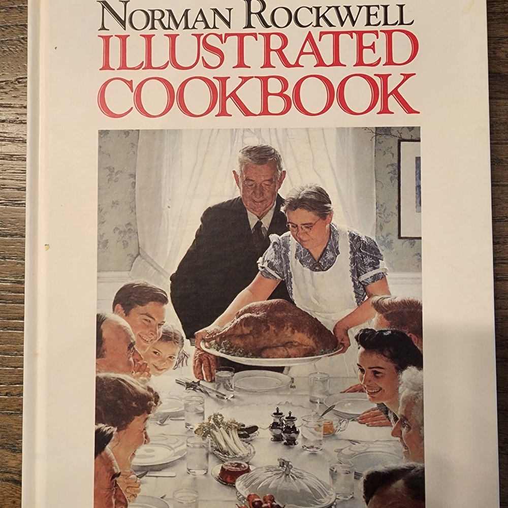 Norman Rockwell Illustrated Cookbook - White Cover